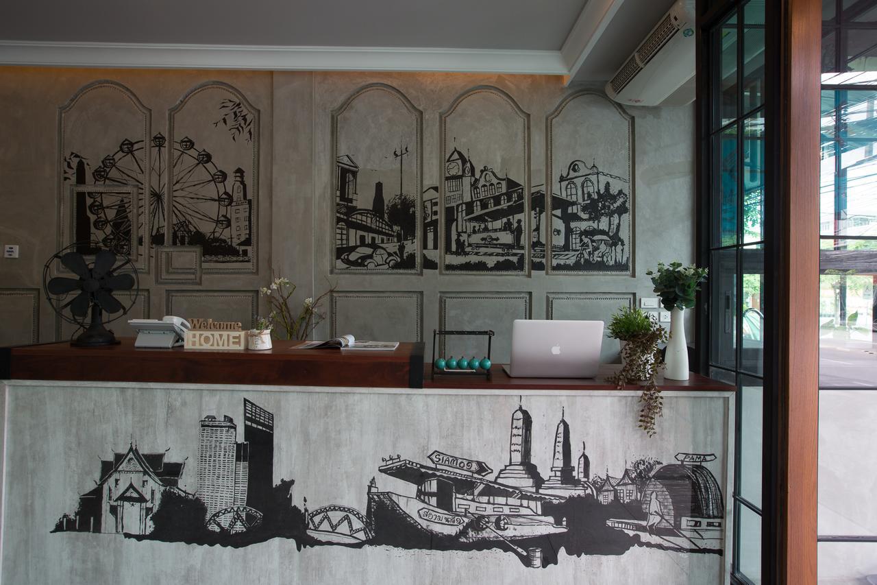 Pamahouse Boutique Hostel Bangkok Eksteriør bilde